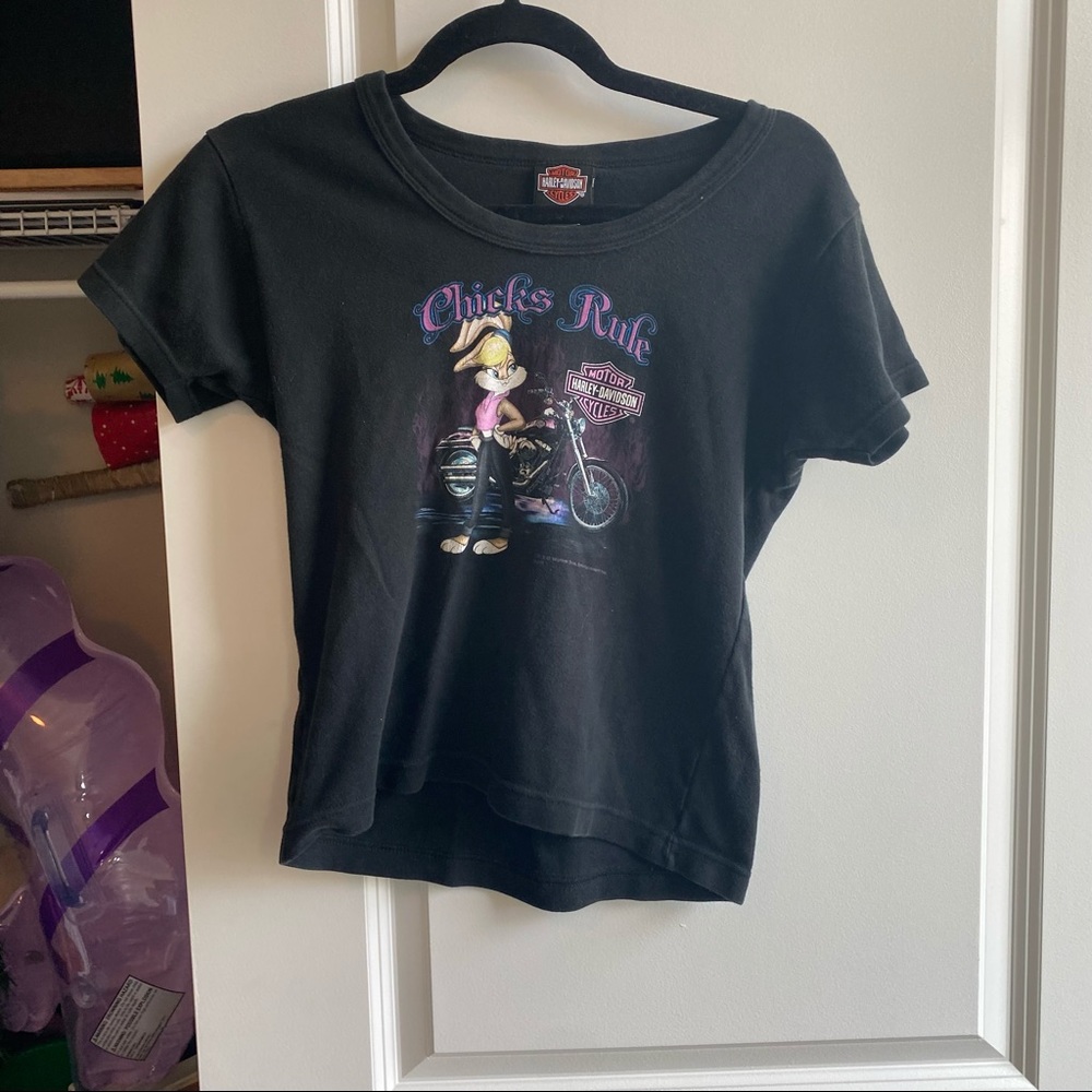 VTG Harley Davidson Lola Bunny T-Shirt